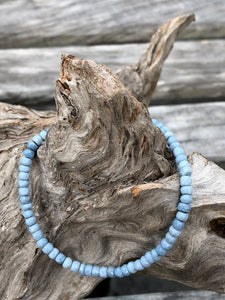 Blue opal layering bracelet